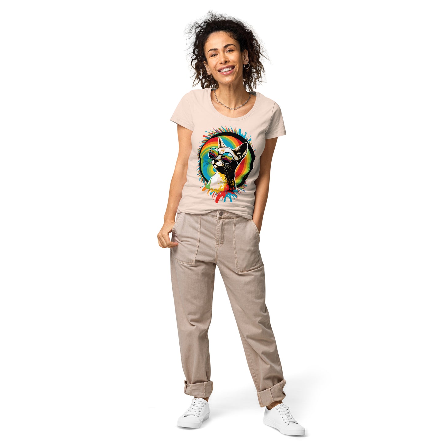 Women’s basic organic t-shirt