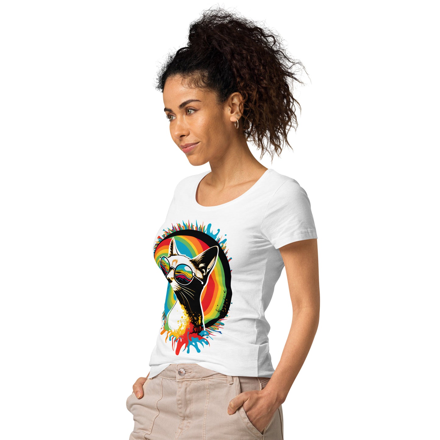 Women’s basic organic t-shirt